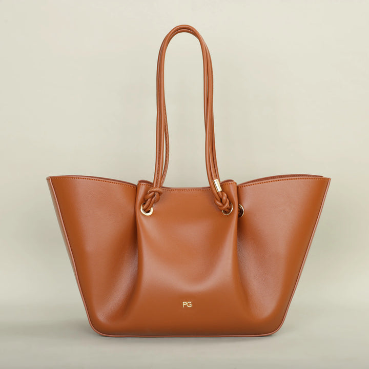 PG Atmosphere Brand Multifunctional Large Capacity 2025 New Fashion PU Artificial Eco-Friendly Leather  Single Shoulder Bag
