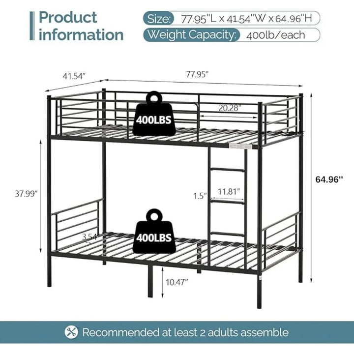 Twin Over Twin Bunk Bed Stairs