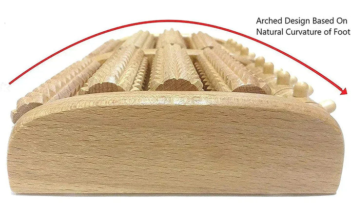 Premium Wooden Foot Roller Massage