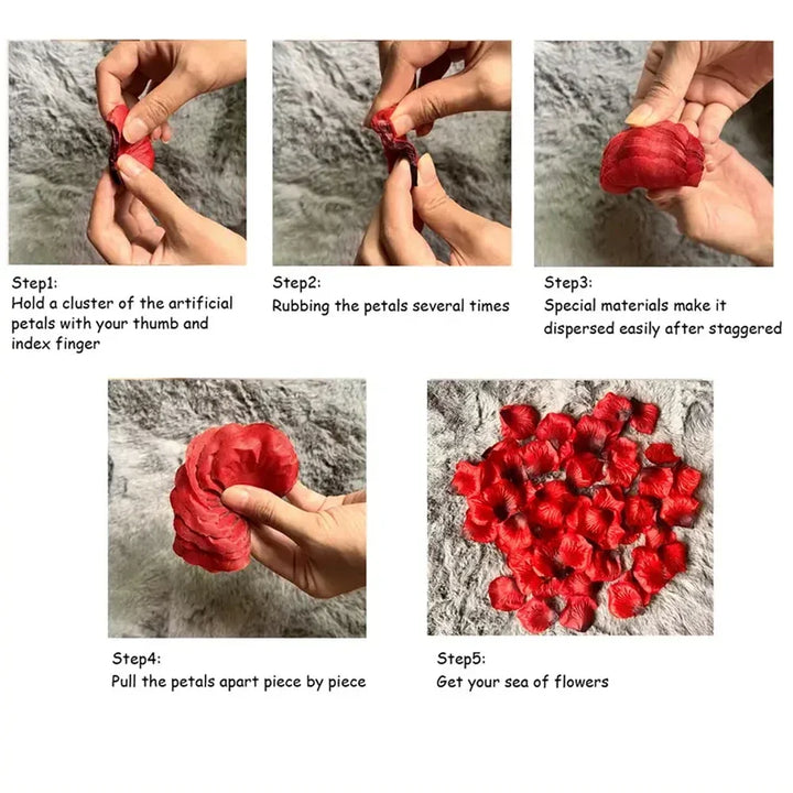 Bulk Artificial Rose Petals Decor
