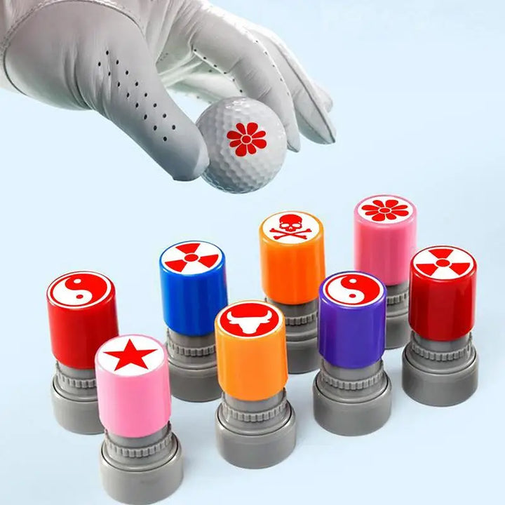 Durable Quick-dry Plastic Outdoor Sports Golf Stamp Marker Golf Accessories Mark Seal Golf Ball Stamper