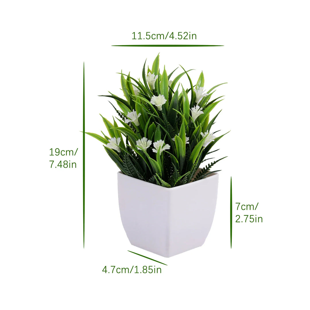 Artificial Potted Plant for Window