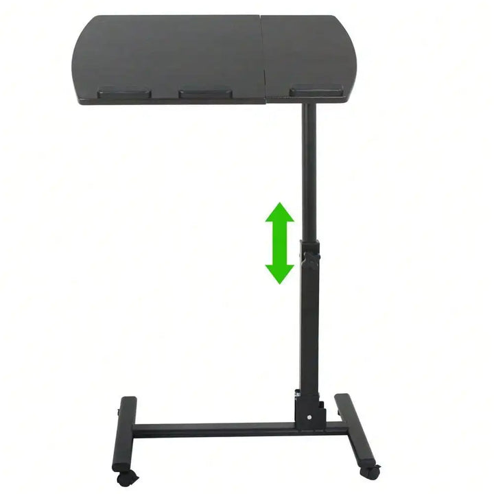 Mobile Rolling Laptop Table Adjustable