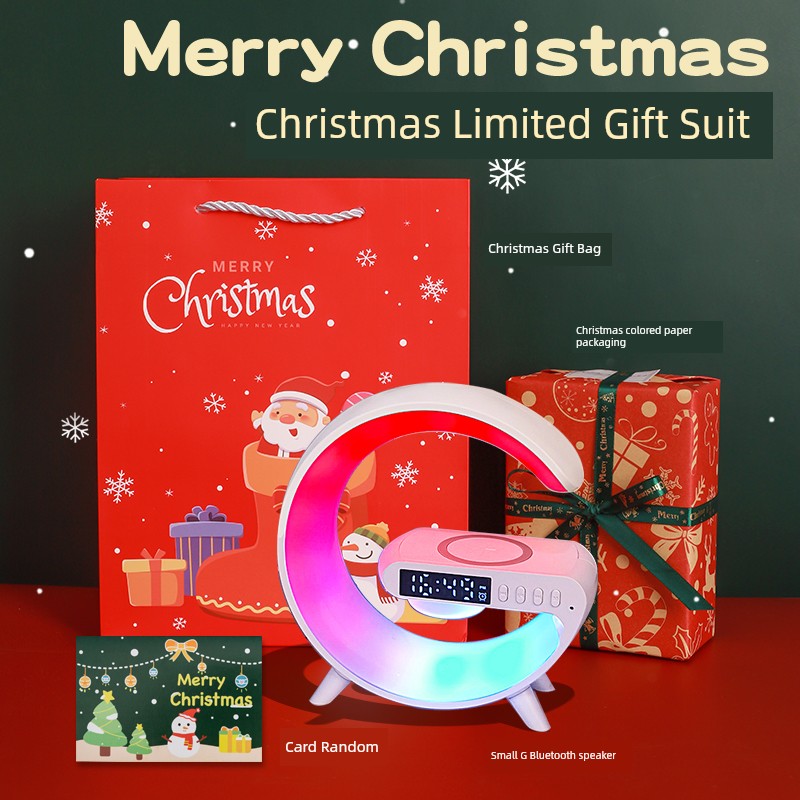 Wireless Charging Atmosphere Speaker Girl Fancy Night Light