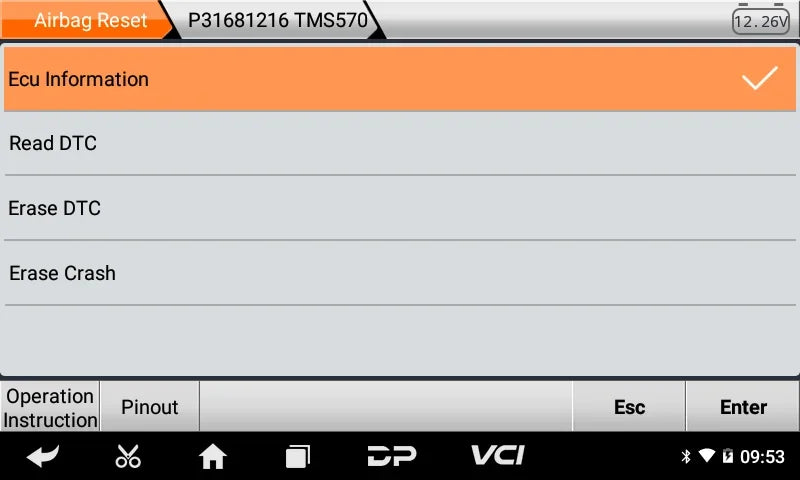 OBDSTAR P50 Airbag Reset Tool Covers 81 Brands Over 11200+ ECU Part No. by OBD/ BENCH Update Battery Reset