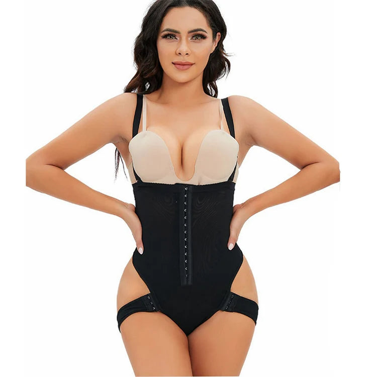 High Waist Abdomen Butt Lifter Control Panties Brief Booty Lift Seamless Shapewear Slimming Pulling Underwear Body Shaper