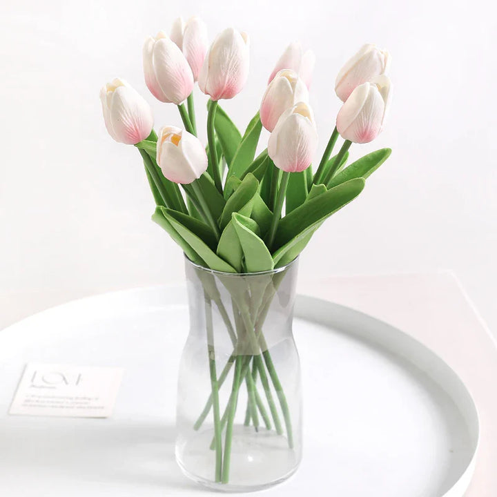 Artificial Tulip Bouquet PE Flowers