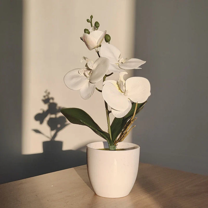 Artificial Butterfly Orchid Bonsai Décor