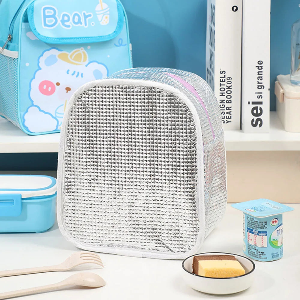 Thermal Bag Food Storage bag Student lunchbox cool bag for Children Food Container for Kids School small Thermal Lunch food Bag
