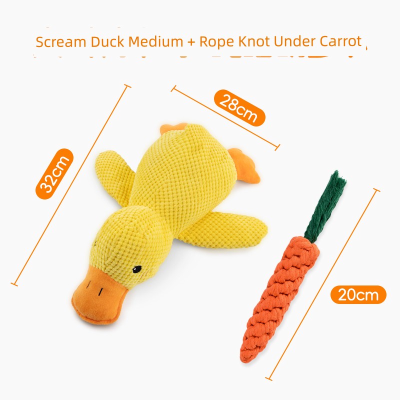 Relieving Boredom Handy Gadget Big Dog Self-Hi Vocalization Bite-Resistant Toy