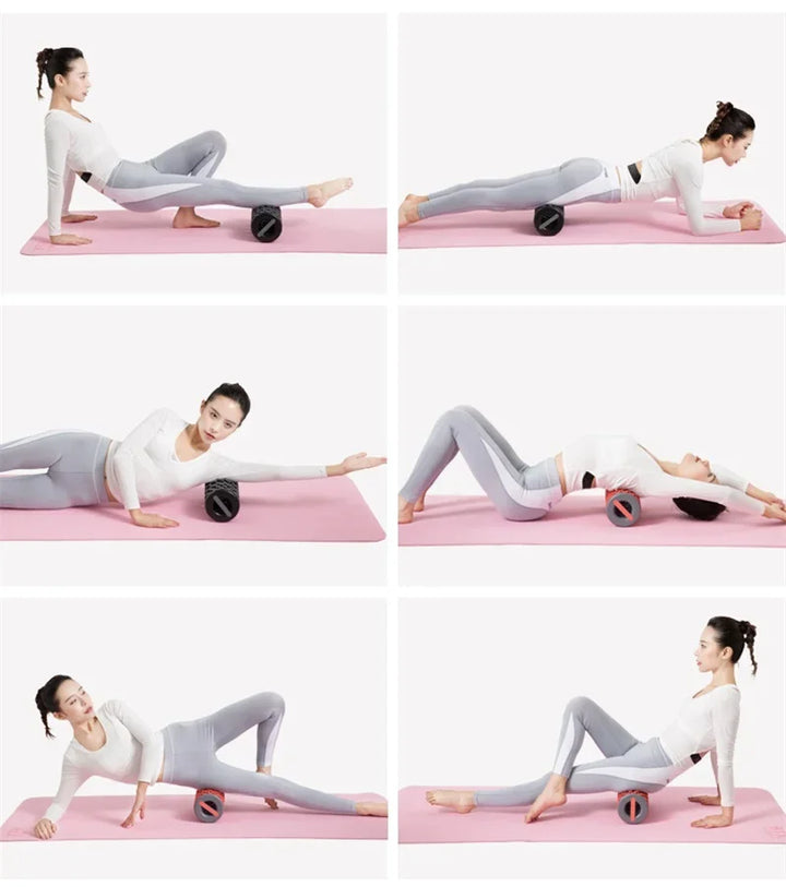 Telescopic Roller Yoga Column Foam Pilates Column Fitness Muscle Relaxer Roller Leg Fascia Yoga Massage Roller Home Gym