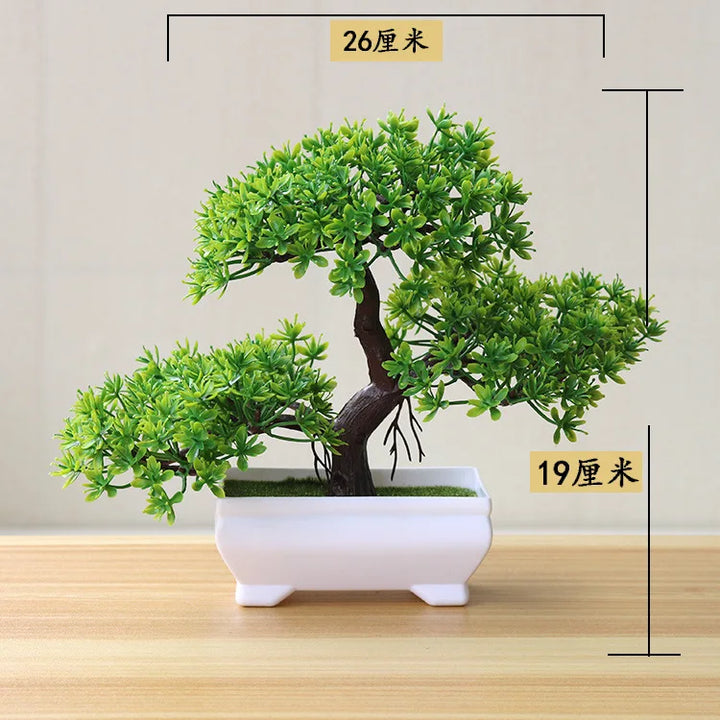 Mini Artificial Bonsai Tree Decoration