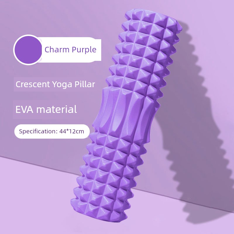 Foam Roller Roller Spiked Club Yoga Equipment Muscle Relaxation Roller Leg Slimmer Massage Shaft Foam Foam Roller