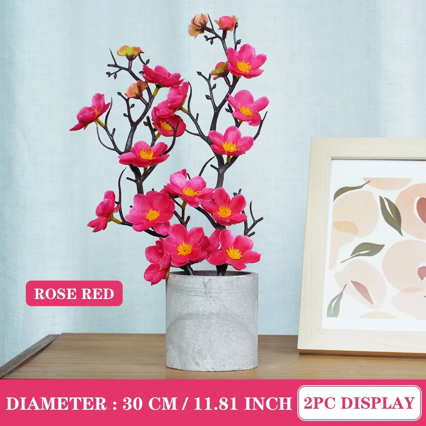 Artificial Sakura Bonsai Tree - 30cm