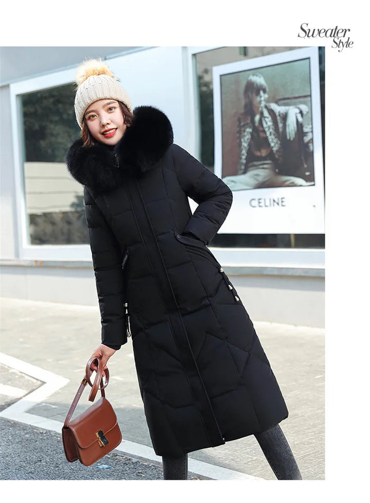 2024 New Autumn Winter Coat Women Thicken Warm Oversized Hoodies Casual Loose Korean Autumn Winter Fashion  Cotton Parkas Coat