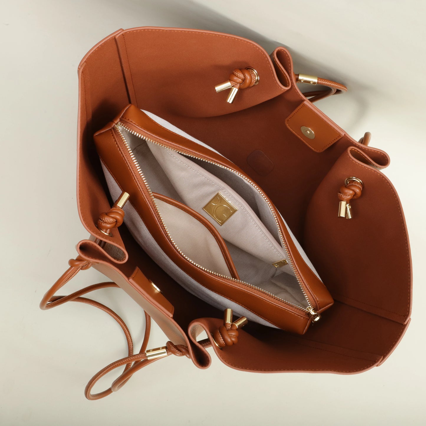 PG Atmosphere Brand Multifunctional Large Capacity 2025 New Fashion PU Artificial Eco-Friendly Leather  Single Shoulder Bag