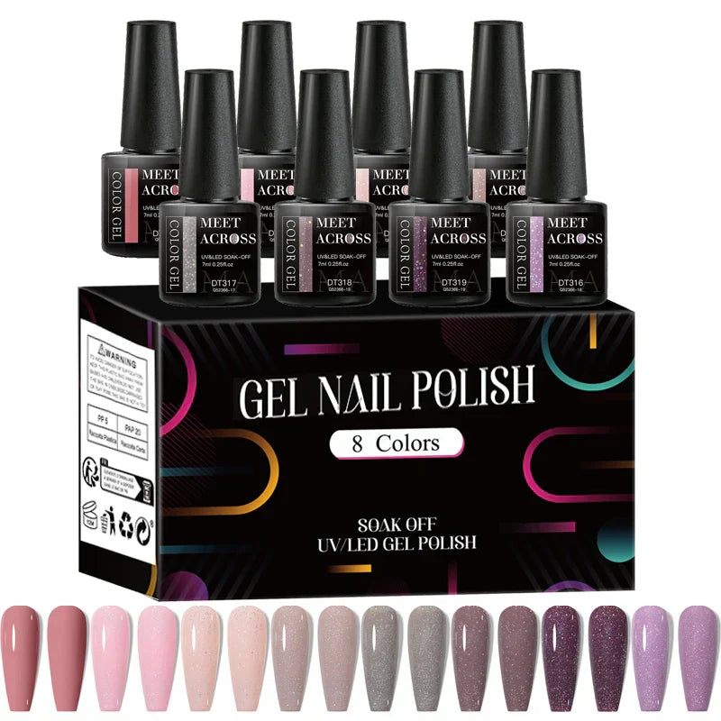 Fluorescent Summer Gel Set