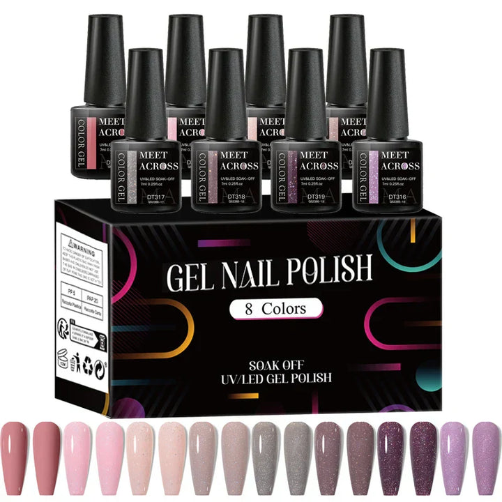 Fluorescent Summer Gel Set