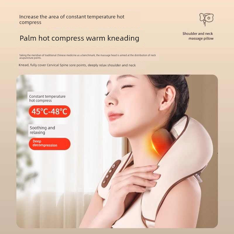 Mini Shoulder and Neck Massage Instrument Trapezoid Muscle Waist Back Neck Waist Back Neck Shoulder Neck Massager Acupuncture Massage