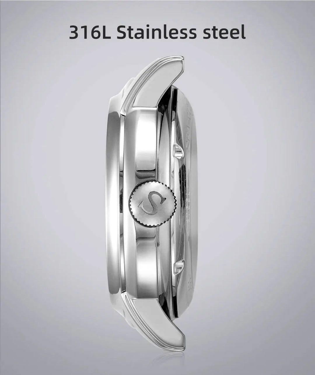 SEAGULL Luxury Watch Business Waterproof Male Clock Date Stainless Steel Mechanical Watch Men Watch reloj hombre 2023 D819.622