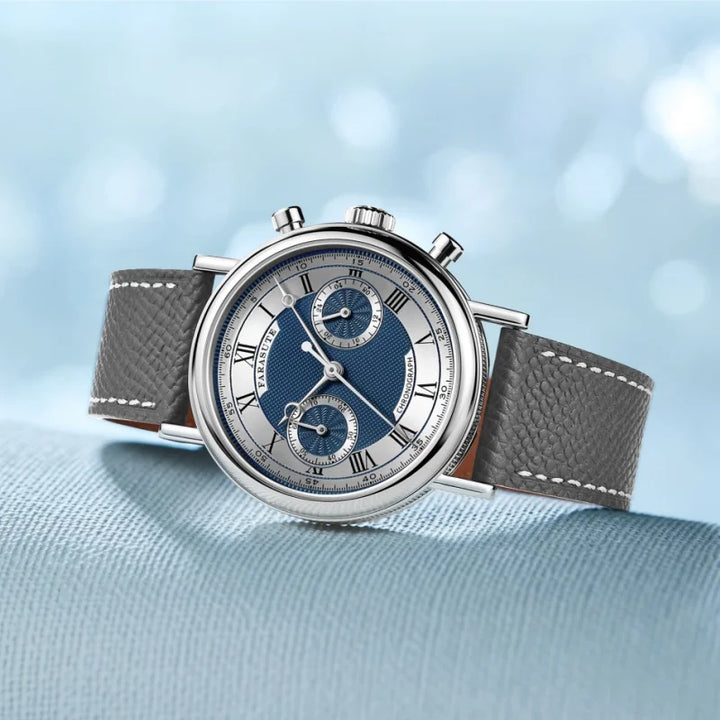 FARASUTE 2025 New Retro Mens Watches Quartz Watch For Men Speed Sports Chronograph  AR Coating  Sapphire VK64 Clock Reloj Hombre