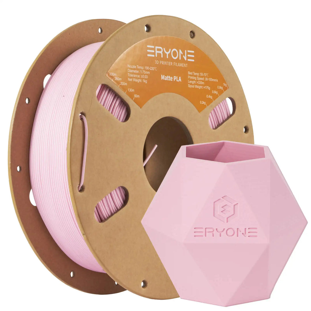 ERYONE Matte PLA Filament 1KG 1.75mm High Quality Spool Matte Filament For 3D Printer New Arrival  Fast Shipping