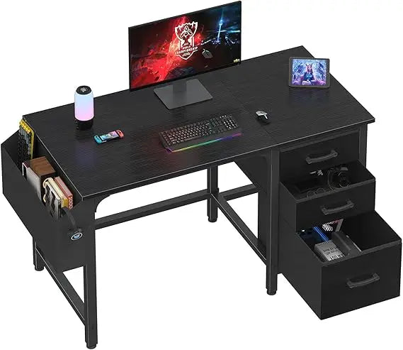 Desk with File Drawers – Home Office