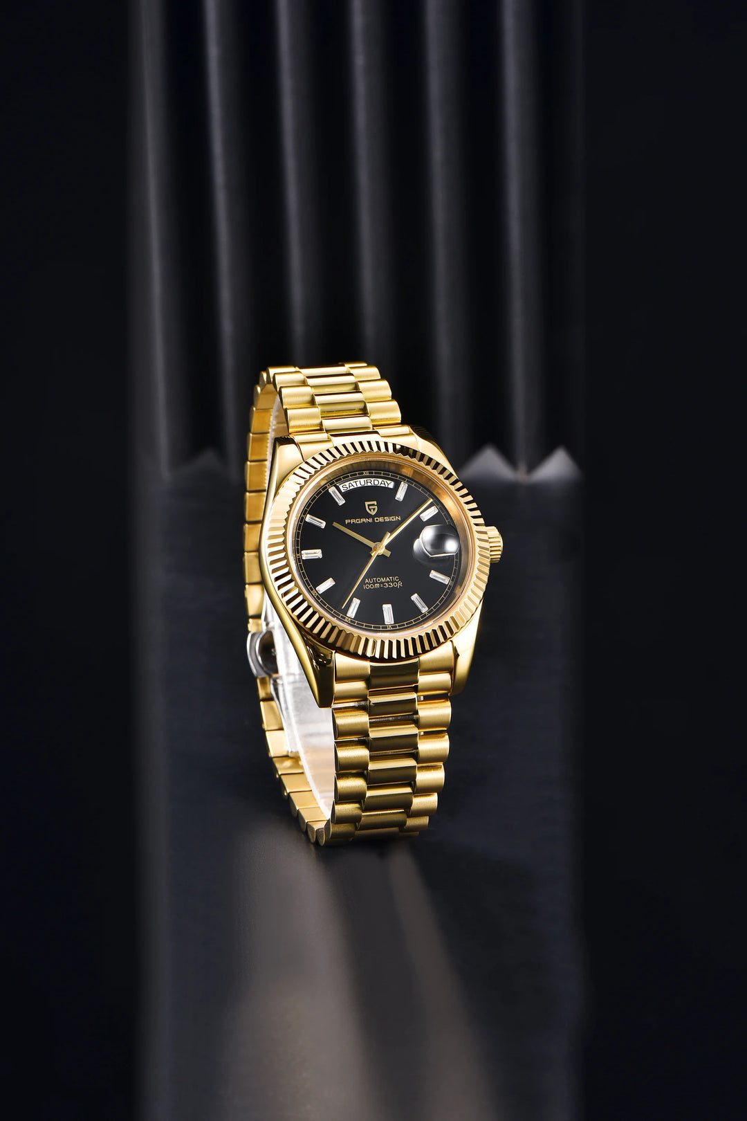 2024 New PAGANI DESIGN Rose Gold DD40 Luxury Automatic Watch Men Mechanical Wrist Watches Men Japan NH36A AR Sapphire crystal