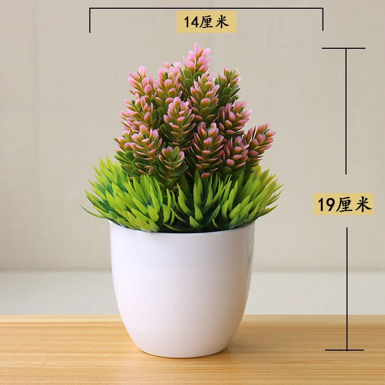 Mini Artificial Bonsai Tree Decoration