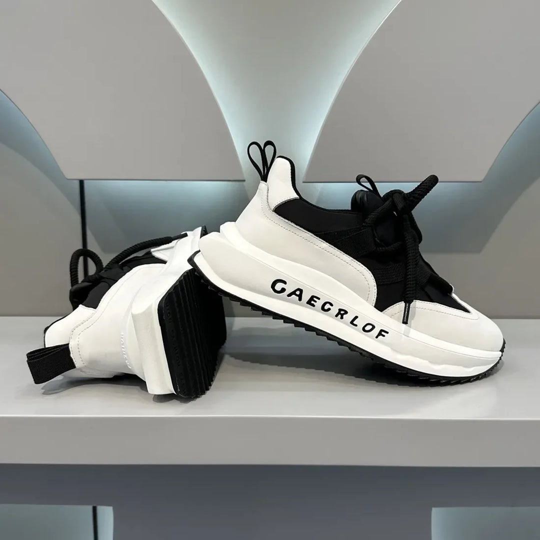 Men Thick Sole Elevated Shoes  Season Comfortable Versatile Breathable Non Slip Sports Shoes Outdoor Travel Casual Shoes