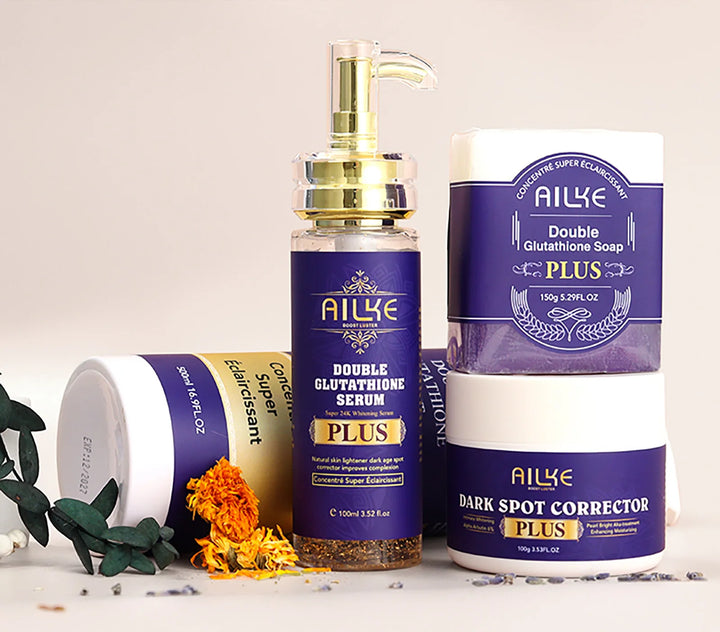 AILKE Anti-Black Spots Intensive Serum, Brightening Serum for an Even & Radiant Complexion, Face Care Against Dark Spots, 120 ml