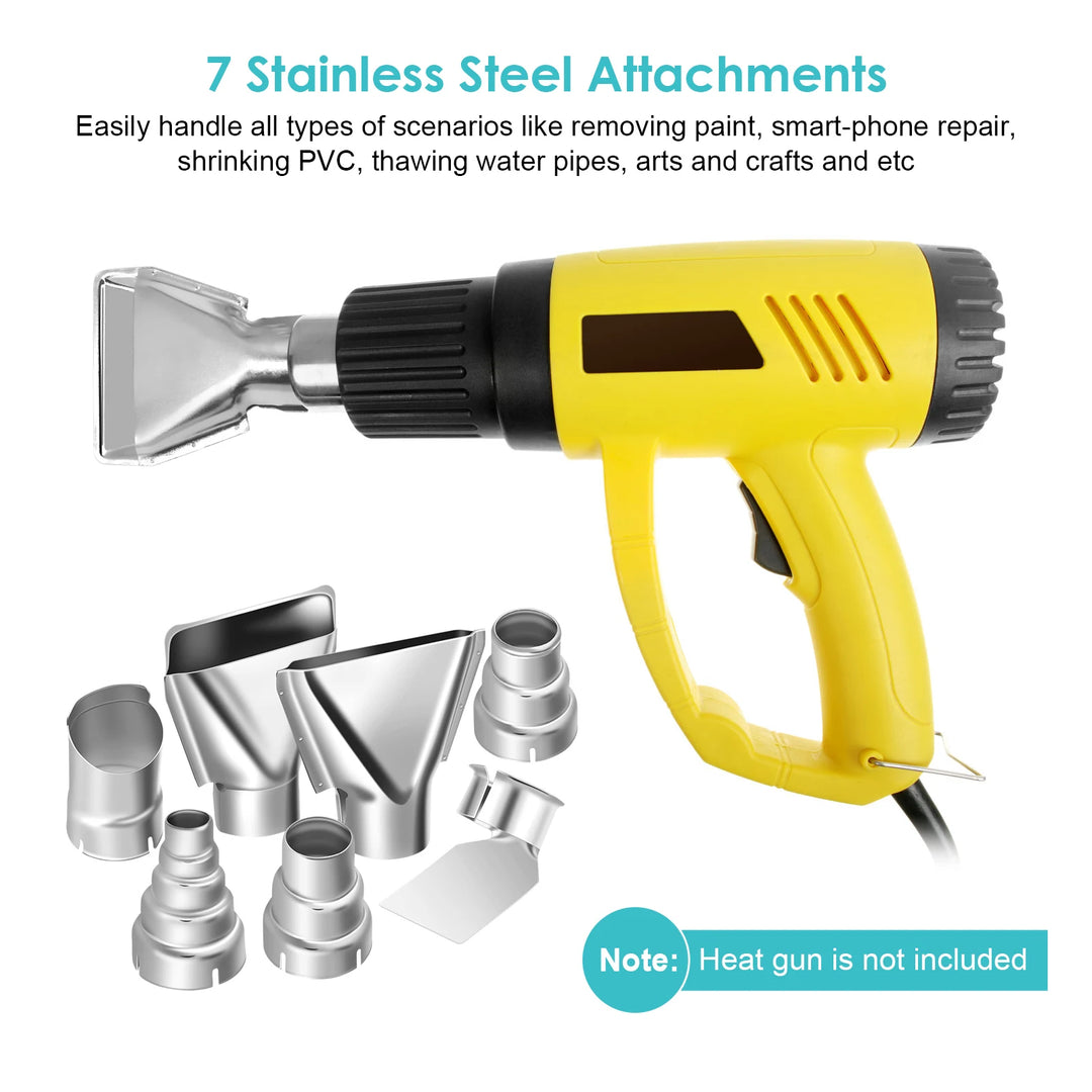 Hot Air Gun Nozzle 35-40mm Heat Gun Nozzles Kit For Hot Air Soldering Station Repair Tool Accessory Hot Air Station Nozzle