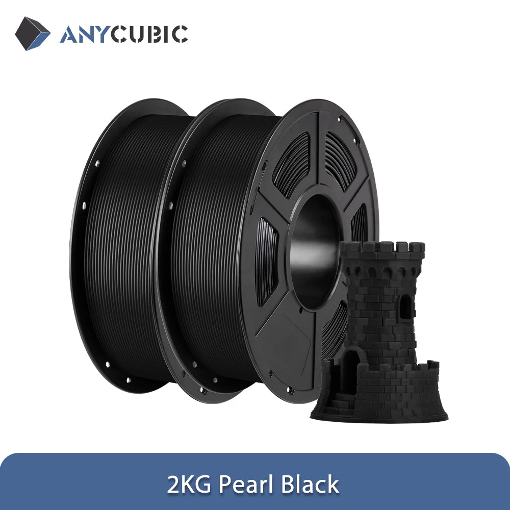 2 pieces/lot ANYCUBIC PLA 3D Printer Filament 1.75mm 1kg/Roll PLA Filament 3D Printing Material For FDM 3D Printer