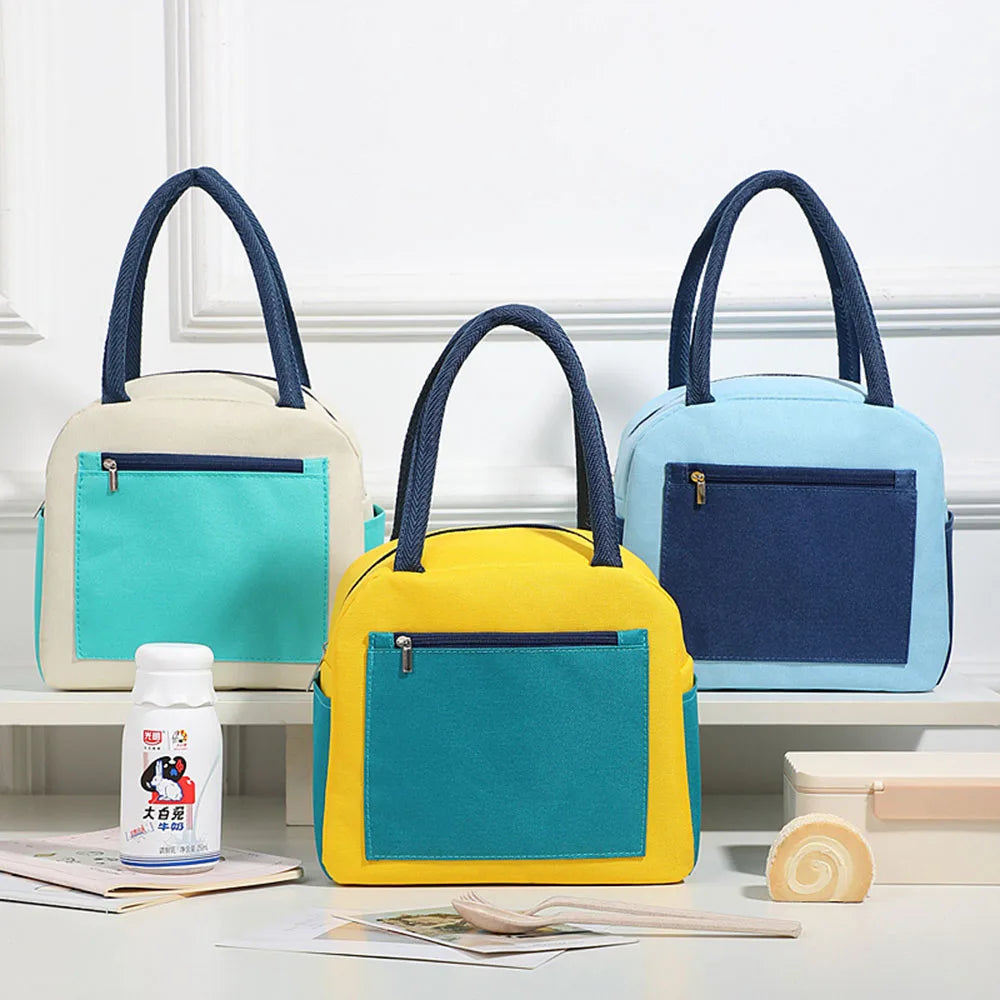 Thermal Bag Food Storage bag Student lunchbox cool bag for Children Food Container for Kids School small Thermal Lunch food Bag