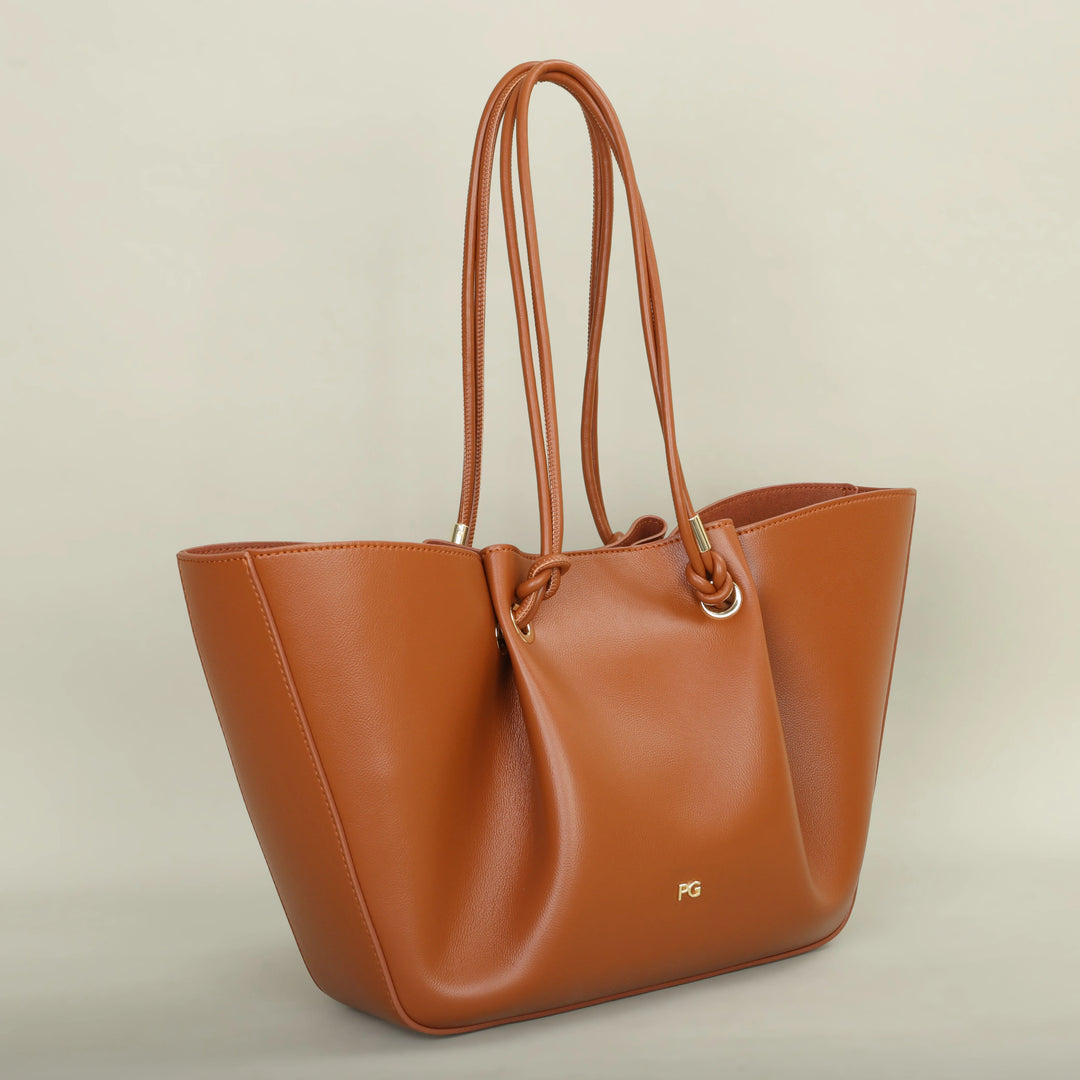 PG Atmosphere Brand Multifunctional Large Capacity 2025 New Fashion PU Artificial Eco-Friendly Leather  Single Shoulder Bag