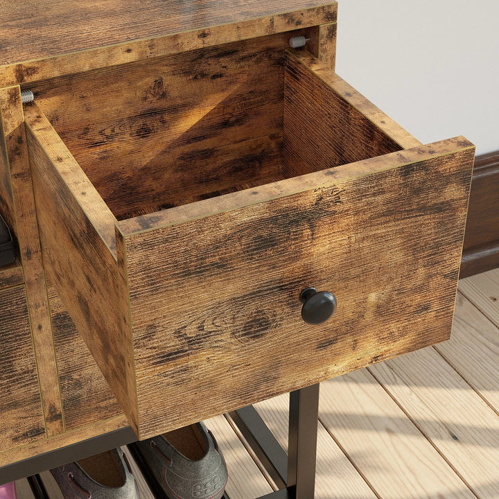 Entryway Bench Shoe Storage
