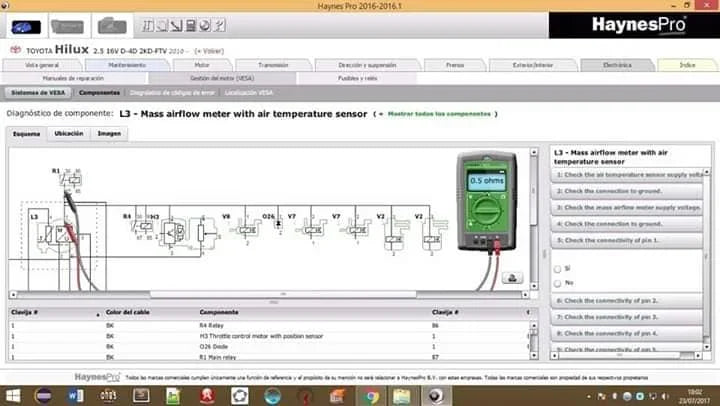 2025 Latest! HAYNES PRO Auto Repair Software Paired with IMMO SERVICE TOOL V1.2, Multi - brand Support, Powerful Functions