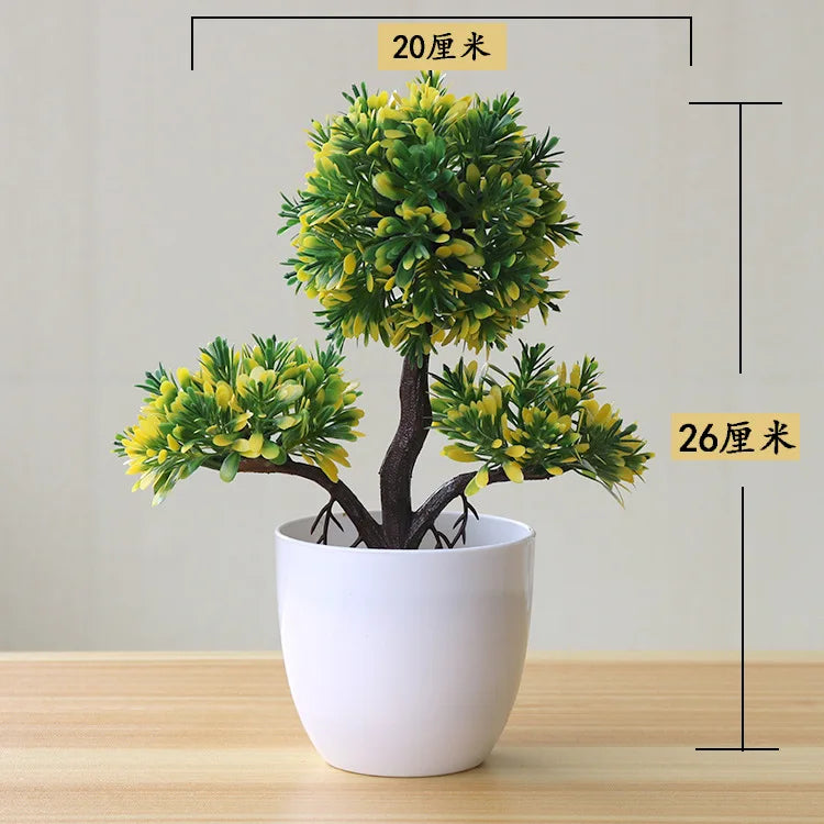 Mini Artificial Bonsai Tree Decoration