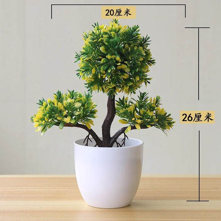 Mini Artificial Bonsai Tree Decoration