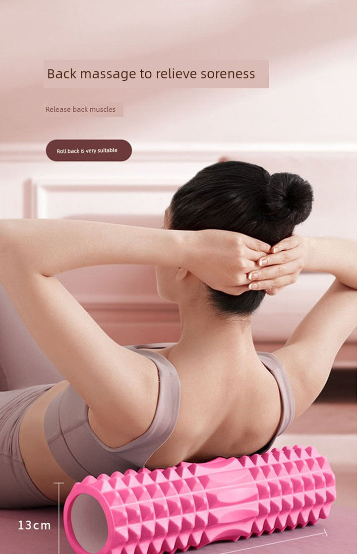 Foam Roller Roller Spiked Club Yoga Equipment Muscle Relaxation Roller Leg Slimmer Massage Shaft Foam Foam Roller