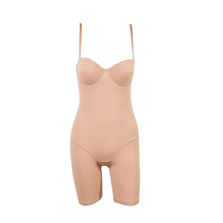 Sexy Lingerie Slim Silk Solid Shapewear for Women Smooth Soft Bodysuit Tummy Shaper Underwear Lingerie Black Nude