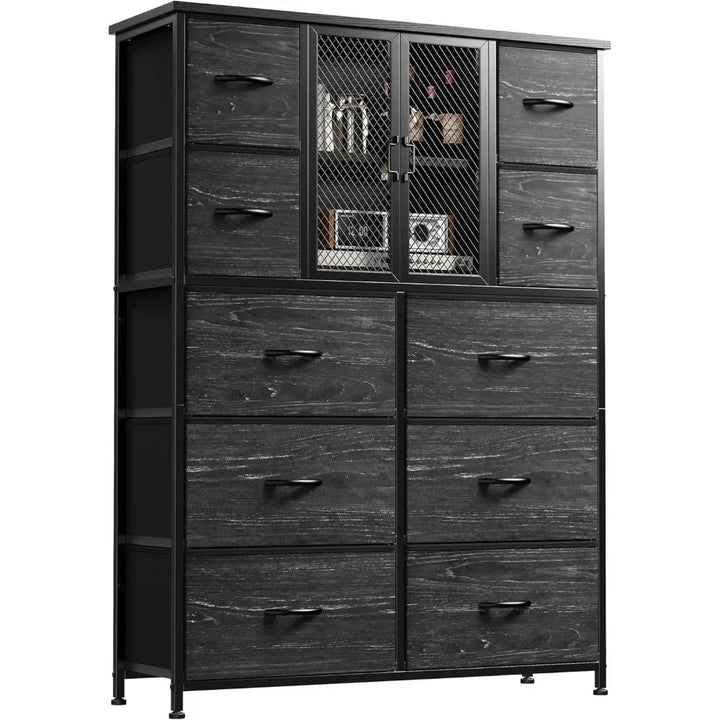 Tall Dresser with Mesh Door