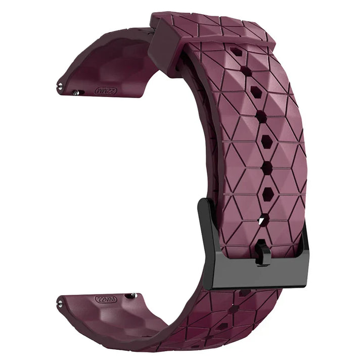 Silicone 22mm strap For Huawei GT 2 3 4 46mm WristStrap For Huawei Watch3 GT4 GT2 Pro GT2e Magic2 Bracelet Football Pattern Band