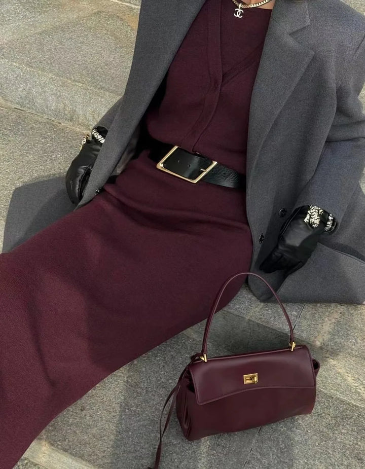 2025 Luxury Brand Rodeo Woman Bags Spring Autumn Genuine Leather Women Totes Fashion Gold Buckle Women Shoulder HandBags