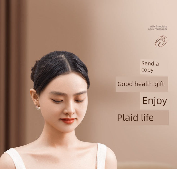 Ox Neck Massager Genuine Goods Back Waist Shoulder Spine Neck Kneading Handy Gadget Trapezius Massage Instrument