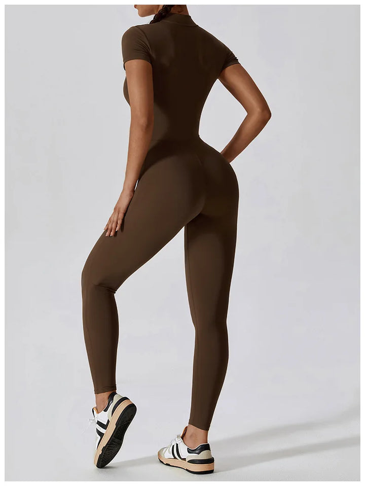 New Yoga Clothes Suit Workout Sports Set Women Bodysuits Gym Set Women Training Siamese Fitness Jumpsuit Female Sportswear