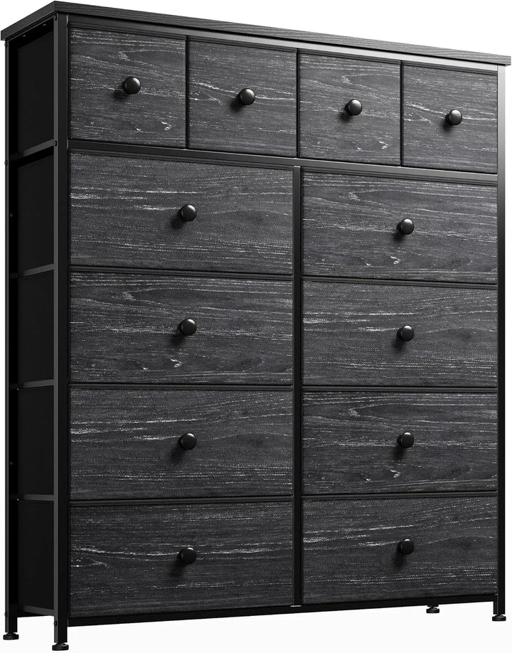 White Dresser with 12 Drawers
