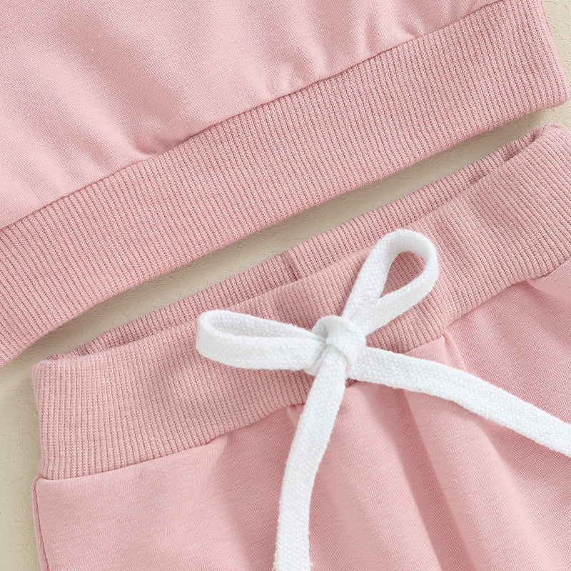 2023-09-27 Lioraitiin 0-3Y Baby Girl Clothes Daddys Girl Long Sleeve Crewneck Sweatshirt Top Casual Pants Fall Winter Outfits