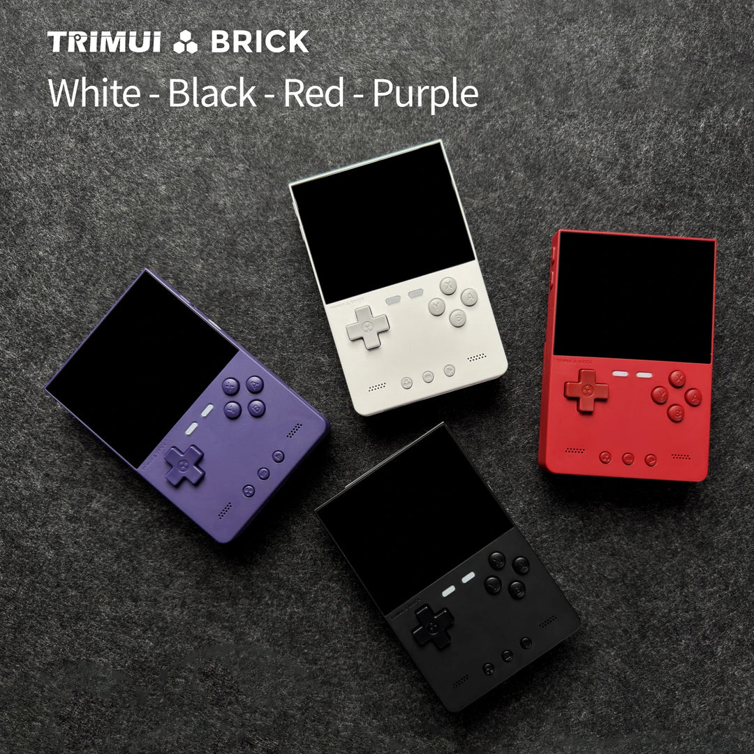 AMPOWN Trimui BRICK Handheld Game Players Consoles 3.2'' IPS Screen Emulator Portable Retro Video Games Linux System Allwinner