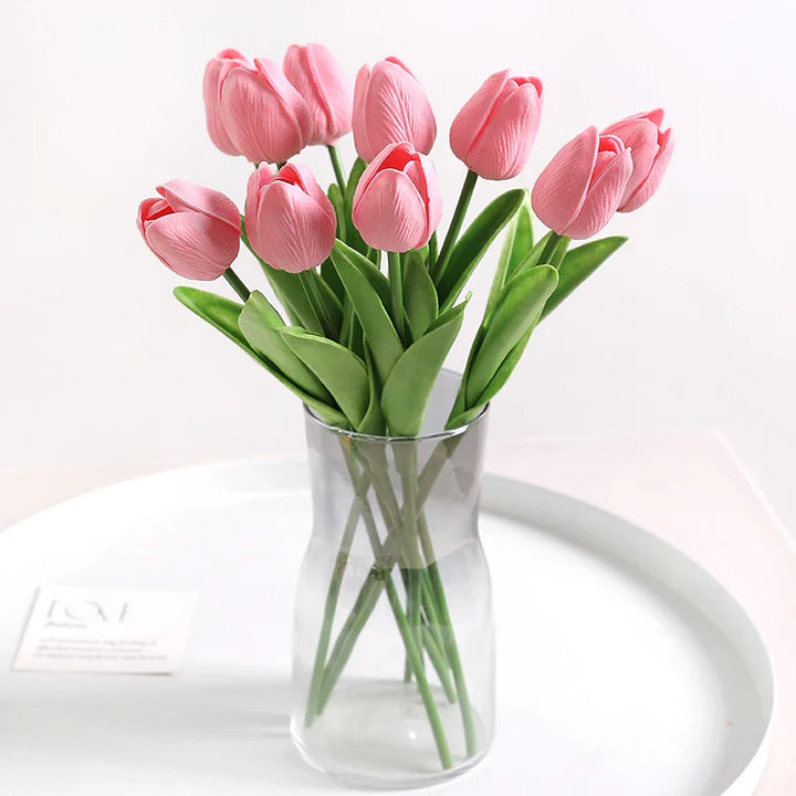 Artificial Tulip Bouquet PE Flowers